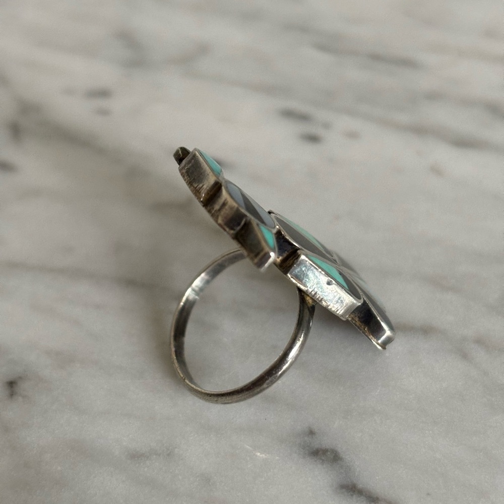 Sterling Silver Bird Ring - image 2